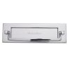 Heritage Brass Postal Knocker Polished Chrome finish