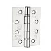 CE11 Mild Steel BB Butt Hinge - Polished Chrome