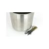 Satin Marine SS (316) 28cm Newlyn Pot (Drainage holes)