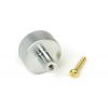 Satin Chrome Brompton Cabinet Knob - 32mm (No rose)