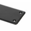 Black 1800mm Plain Fingerplate