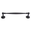 Heritage Brass Cabinet Pull Colonial Design 152mm CTC Matt Black Finish