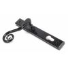 Black Monkeytail Slimline Lever Espag. Lock Set - RH