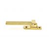 Polished Brass Locking Art Deco Fastener - RH