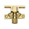 Heritage Brass Narrow Brighton Sash Fastener Polished Brass finish