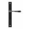 Black Avon Slimline Lever Latch Set