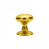 Ice Large Mortice Knob - Polished Brass