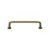 Heritage Brass Cabinet Pull Wire Design with 16mm Rose 96mm CTC Antique Brass Finish