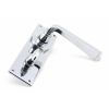 Polished Chrome Avon Lever Bathroom Set