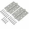 Eclipse 14854 - 102x76x3mm SSS Ball Bearing Hinge Grade 13 - (Pair) - Satin Stainless Steel