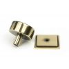 Aged Brass Kelso Cabinet Knob - 38mm (Square)