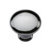 Heritage Brass Cabinet Knob Victorian Round Design 32mm Polished Chrome finish