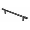 Black 220mm Bar Pull Handle