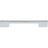 Heritage Brass Cabinet Pull Victorian Design 160mm CTC Polished Chrome finish