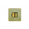 Eurolite Concealed 3mm Switched Fuse Spur Antique Brass