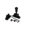 Black Mushroom Brighton Fastener (Radiused)