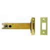 Tubular Dead Bolt 127mm - Electro Brassed/Satin Stainless Steel