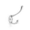 Alexander & Wilks - Victorian Hat and Coat Hook - Satin Chrome