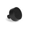 Matt Black Kelso Cabinet Knob - 32mm (No rose)