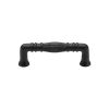 Black Iron Rustic Cabinet Pull Tuscany Design 96mm CTC