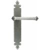 Pewter Tudor Lever Latch Set