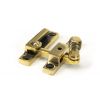 Aged Brass Beehive Quadrant Fastener - Narrow