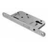 Euro Profile Deadlock Radius - Satin Stainless Steel