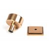 Polished Bronze Kelso Cabinet Knob - 32mm (Square)