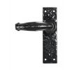 Black Lever Latch Set