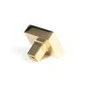 Polished Brass Albers Cabinet Knob - 35mm