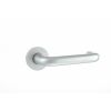 CleanTouch Anti-Bac RTD Safety Lever on Round Rose - Satin Stainless Steel