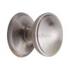 Heritage Brass Round Centre Door Knob 3" Satin Nickel finish