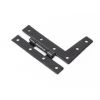 Black 3¼" HL Hinge (pair)