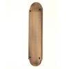 Victorian Half Round Finger Plate 300mm Antique Brass