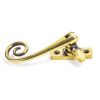 Aged Brass Monkeytail Fastener