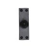 Black Iron Rustic Bell Push 4" x 1.25"