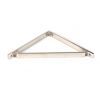 Polished Nickel Barton Shelf Bracket (200mm x 200mm)