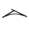 Matt Black Apperley Shelf Bracket (314mm x 250mm)