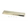 Polished Nickel 250mm Art Deco Rectangular Pull