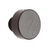 Black Iron Rustic Cabinet Knob Helios Design 38mm