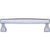 Heritage Brass Cabinet Pull Deco Design 128mm CTC Polished Chrome Finish