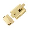 60mm Std. Nightlatch Polished Brass Finish