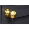 Polished Brass Ball Cabinet Knob 39mm