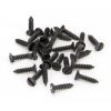 Black 4 x 1/2" Countersunk Screws (25)