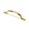 Polished Brass Slim Sash Pull