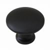 Ashton Cupboard Knob (40mm ø) - Flat Black