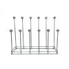 Pewter Six Pair Boot Rack