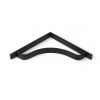 Matt Black Abingdon Shelf Bracket (200mm x 200mm)