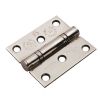 Enduro Grade 11 Ball Bearing Hinge - Bright Stainless Steel (Pair)