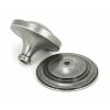 Pewter Art Deco Centre Door Knob